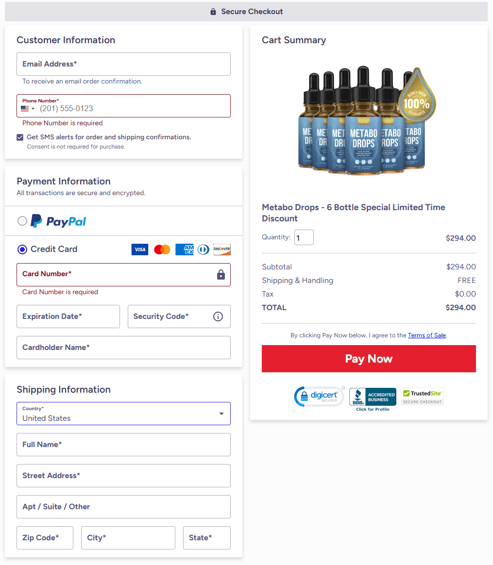 Metabo Drops Buy Now 